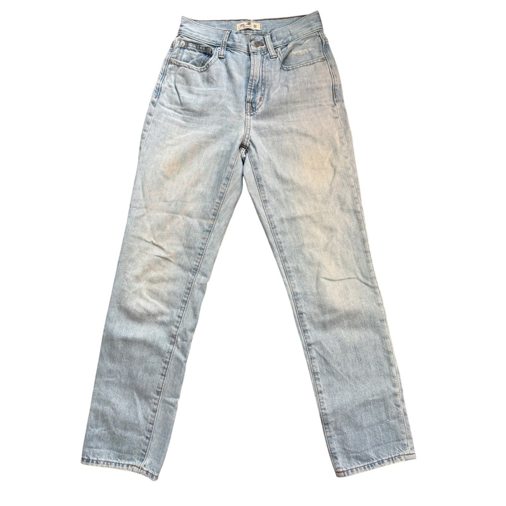 Madewell The Perfect Vintage Jean Light Wash High Rise Denim Women Size 23